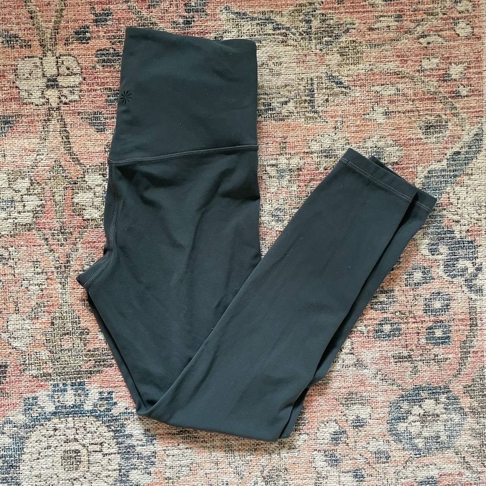 ATHLETA Dark Gray Ultra High Rise 7/8 Tights - size XS